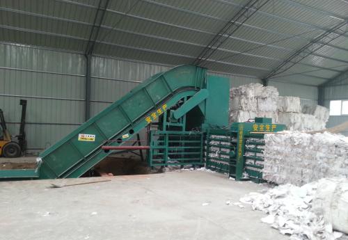 全自動廢紙打包機 全自動廢紙打包機